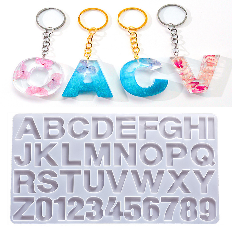 Alphabet Epoxy Resin Silicone  - Woodworking Resin 评论和价格