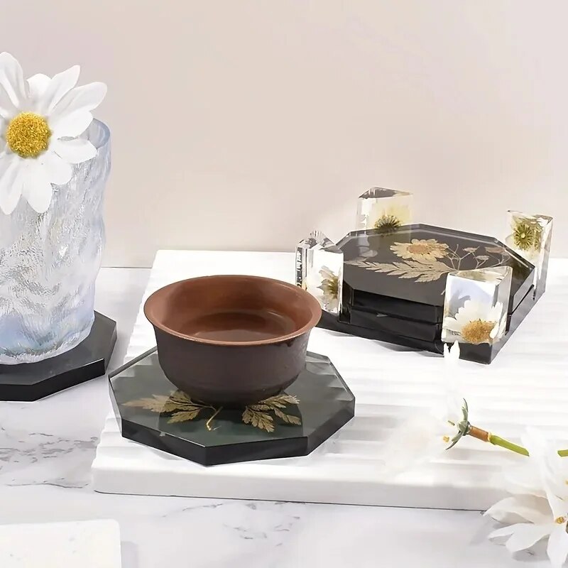 Coaster Resin Molds Set Includ - Woodworking Resin 评论和价格